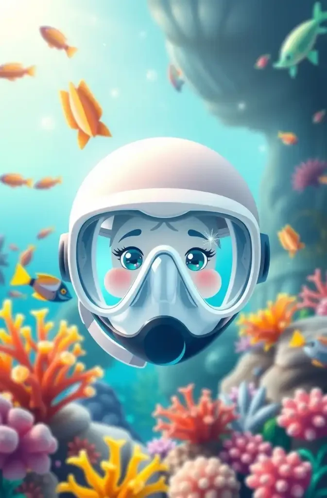 I help you see under water, but I'm not glasses