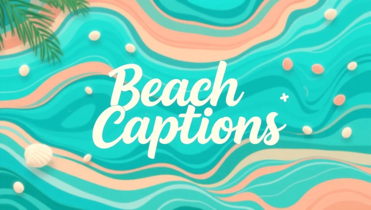 Beach Captions