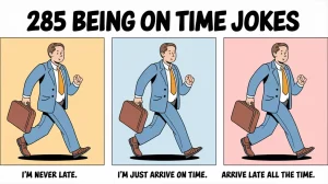 Being On Time Jokes