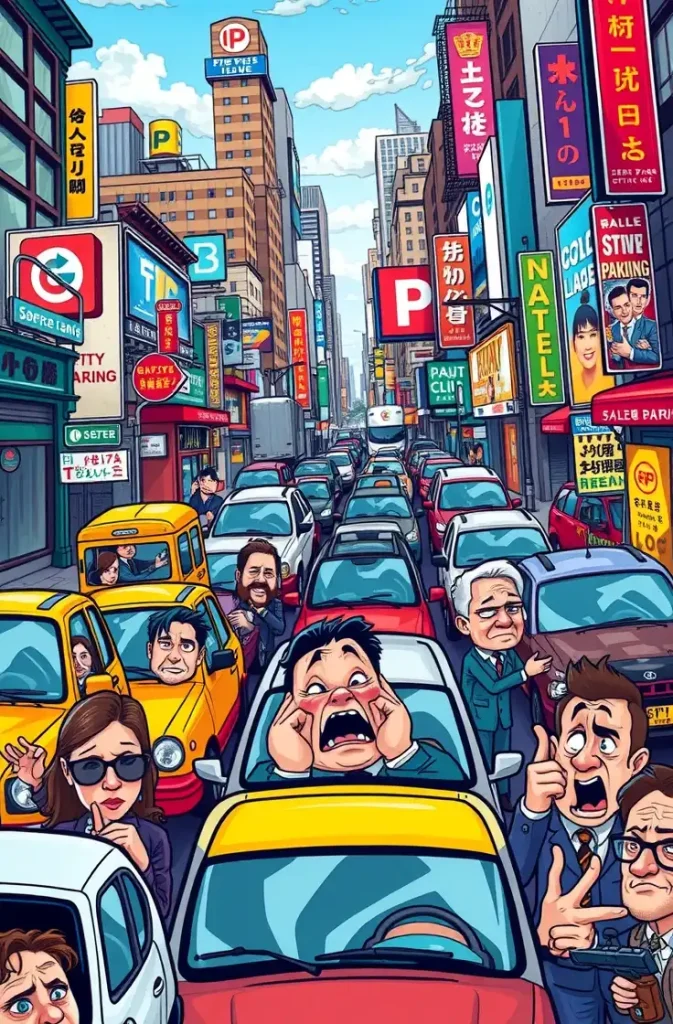 City parking a competitive sport