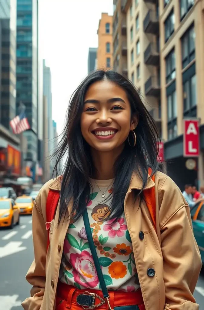 Street style, city smile