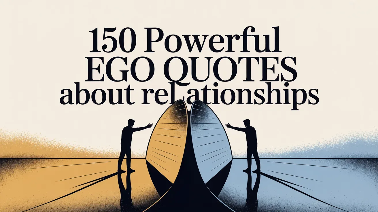 150 Powerful Ego Quotes About Relationships