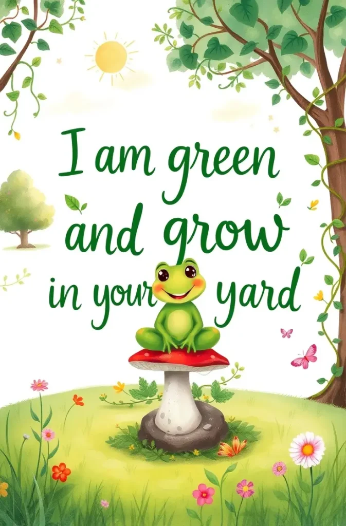 green and grow in your yard