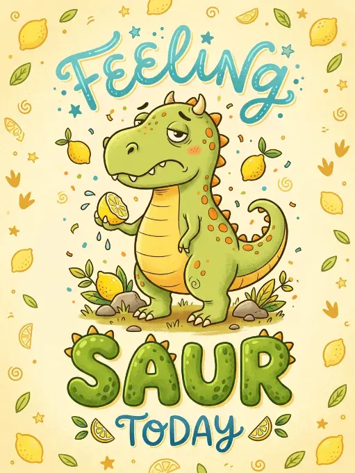 Feeling saur today