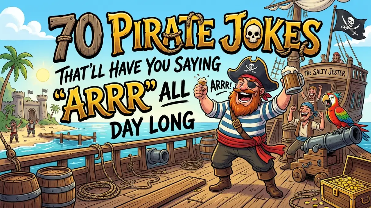 70 Pirate Jokes That'll Have You Saying "Arrr" All Day Long