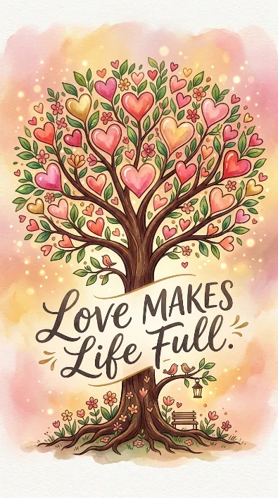 Love makes life full