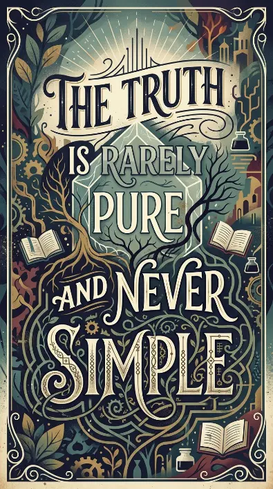 The truth is rarely pure and never simple