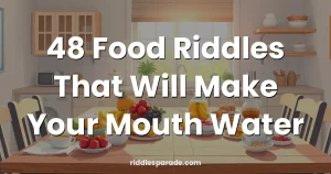 48 Food Riddles That Will Make Your Mouth Water