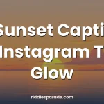 48 Sunset Captions for Instagram That Glow